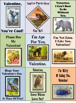 Philatelic Valentines from the Perforated Press