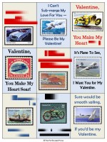 Philatelic Valentines from the Perforated Press