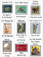 Philatelic Valentines music relates
